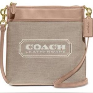 NWOT Coach Kitt Jacquard Crossbody